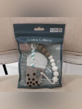 NWT Loulou Lollipop Gem Baby Teether Set